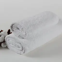 Рушник бавовняний ТЕП Aurora White HORECA 50x90 см білий - мініатюра 3