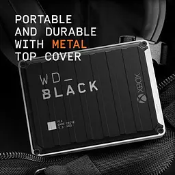Зовнішній жорсткий диск WD WD_Black 4 TB P10 Game Drive for Xbox (WDBA5G0040BBK-WESN) - мініатюра 3