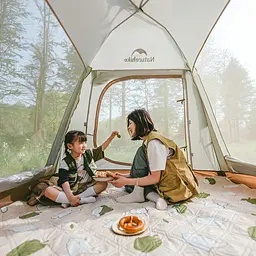 Тент для кемпінгу Naturehike CNK2450WS021 (Бежевий) - мініатюра 4