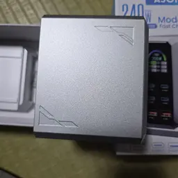 Зарядний адаптер - станція хаб живлення Asometech HW186 6-в-1 GaN 240W USB Type-C 6 портів - мініатюра 9