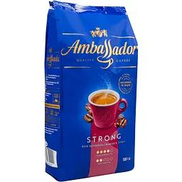 Кава в зернах Ambassador Strong 500 г (843950) - мініатюра 2