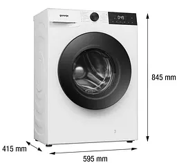 Пральна машина автоматична Gorenje WG2PS62A2/UA (7302260) - мініатюра 8