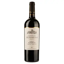 Вино Chateau Mukhrani Saperavi Superieur, червоне, сухе, 12,5%, 0,75 л (560978)