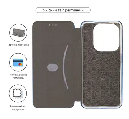 Чохол-книжка ArmorStandart G-Case для Infinix Smart 8 Blue - мініатюра 3