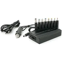 Блок живлення до ноутбуку Voltronic 100W Universal + Auto(12V), ручн. регулювання, 8 роз'ємів (34818 / YT-YBBP/100W)