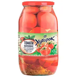 Томати мариновані Хуторок По-херсонськи 1.8 кг