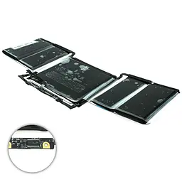 Акумулятор для ноутбука Apple A1819 (A1706 Macbook Pro Retina 13 2016-2017) 11.4V 4314 mAh Black - мініатюра 2