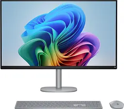 Моноблок HP 27 OmniStudioX 27-cs1001ua QHD IPS/Intel U7-256V/16GB/1TB/UMA/W11/Meteor Silver (D3SB7EA) - мініатюра 2