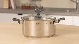 Каструля Tefal Daily Cook з кришкою 24см нержавіюча сталь алюміній бакеліт kuh0014704 - мініатюра 7