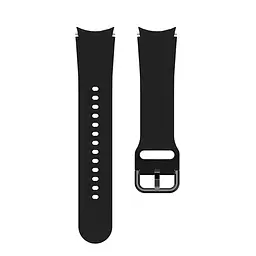 Ремінець для Samsung Galaxy Watch 5 Pro 45mm - чорний ширина кріплення 20мм силікон Watchbands Galaxy Color (W21-1WB42482523) - мініатюра 2