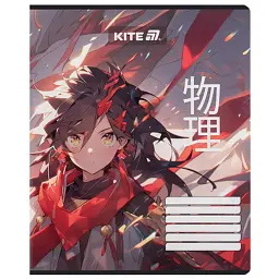Зошит Kite Anime, 18 аркушів, лінія (K25-237-1) - мініатюра 3