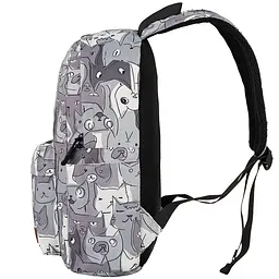 Рюкзак 2Е, TeensPack Cats, сірий 2E teh0014696 - мініатюра 4