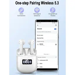 Бездротові навушники GCBIG MD026 Bluetooth 5.3 з шумопоглинанням - мініатюра 2