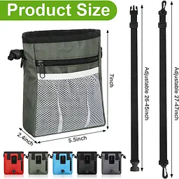 Сумка для вигулу і дресирувань Dog Treat Bag khaki - мініатюра 8