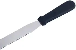 Форма для нарізки бісквіту регульована з ножем Kamille Ø24.5-33х8 см (37.8х3 см) kuh0007735 - мініатюра 3