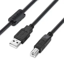 Кабель для принтера ColorWay USB 2.0 AM/BM 3.0m black (CW-CBUB073-BK) - мініатюра 3