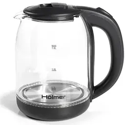 Електрочайник HKS-2025, Black, 1500W Holmer teh0024506 - мініатюра 1