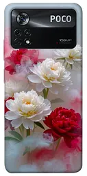 Чохол Demsky Red and white smoke для Xiaomi Poco X4 Pro 5G