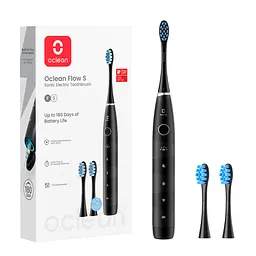 Розумна зубна електрощітка Oclean Flow S Electric Toothbrush Black (6970810557343) - мініатюра 6