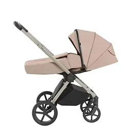Універсальна дитяча коляска 2 в 1 Carrello Ultra CRL-6527 Floral Beige з системою Memory Button та термолюлькою - мініатюра 6