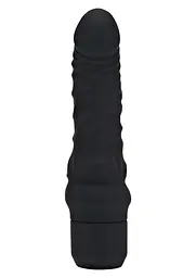 Вібратор Get Real Mini Classic G-spot 18.2 см (чорний) - мініатюра 2
