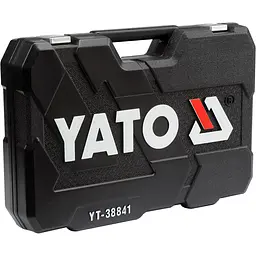 Набір головок торцевих Yato квадрат 1/2", 3/8", 1/4" з інструментами та насадками 216 шт. (YT-38841) - мініатюра 9