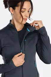 Жіночий фліс Rab Graviton Jacket Womens 12 Синій - мініатюра 4
