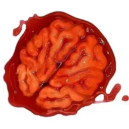 Желейні цукерки Crazy Candy Factory Halloween Zombie Brain 120 г - мініатюра 2