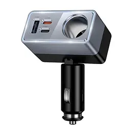 Адаптер автомобільний HOCO Smart cigarette lighter PD car charger Z65A | - мініатюра 2