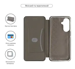 Чохол-книжка ArmorStandart G-Case для Samsung A27 5G Black - мініатюра 3