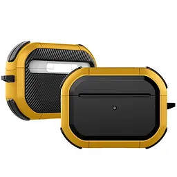 Футляр протиударний Black ed. для навушників Airpods Pro 2 / Pro Yellow