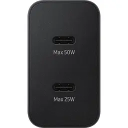 Мережевий зарядний пристрій Samsung 50W Wall Charger + Cable USB-C to USB-C Black (EP-T5020XBEGEU) [117328] - мініатюра 4