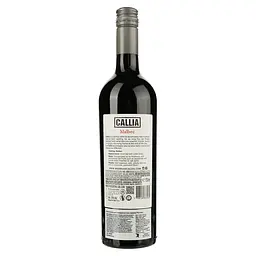 Вино Callia Malbec, червоне, сухе, 13,5%, 0,75 л (90302) - мініатюра 2