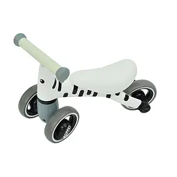 Дитячий триколісний біговел Poppet Зебра Беллі, сірий (PP-1602W) - мініатюра 5