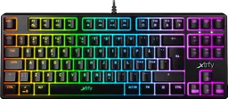Клавіатура Xtrfy K4 TKL Kailh Red UA RGB Black (XG-K4-RGB-TKL-R-UKR) - мініатюра 1