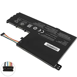 Батарея для ноутбука Lenovo L15M3PB0 (ДИВИТИСЯ КРІПЛЕННЯ! IdeaPad: 320S-14IKB 330S-15IKB) 11.25V 3400mAh Чорний