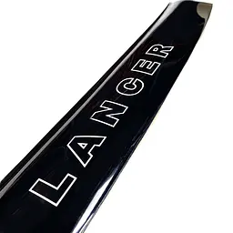 Cпойлер заднього скла козирок для Mitsubishi Lancer IX 2003-2007 Прилягає до скла 3М скотч Voron Glass - мініатюра 3