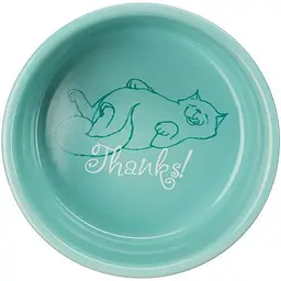 Миска Trixie Thanks for Service для котів керамічна 11 см 300 мл - мініатюра 8