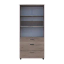 Шафа для одягу Doros Торн Кремона Канноло 2 ДСП/3Ш (полиці) 90х51.6х200 (44900430) - мініатюра 8