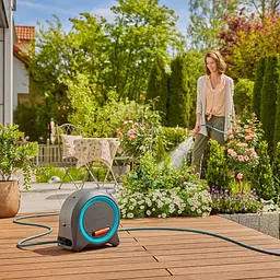 Котушка Gardena Dual Hose Box настінна/наземна 25 м синя - мініатюра 6