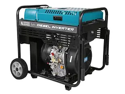 Konner & Sohnen Генератор дизельний інверторний KS 9500IDE ATSR, 230В, 9.5кВт, АВР(ATS), електростартер, 130кг - мініатюра 4