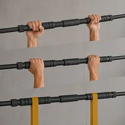 Турнік регульований Trex Sport TX-010PB 60-100см чорний - мініатюра 8