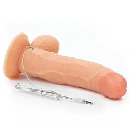 Страпон LoveToy Easy Strapon Set 8.5'' 21.5 см тілесний - мініатюра 2