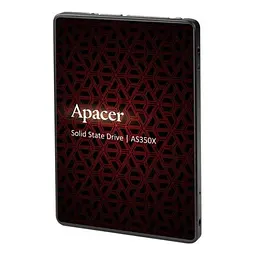 SSD диск 512GB Apacer AS350-X 2.5 SATAIII 3D SLC 6 Гб/с - мініатюра 1