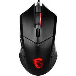 Комп'ютерна миша MSI Clutch GM08 Red USB-A чорний teh0013964