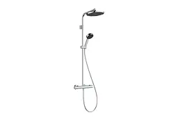 Душова система з термостатом Hansgrohe Activera S 240 1jet EcoSmart+ Ecostat Fine Varia chrome 28083000