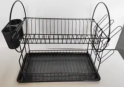 Сушіння для посуду Dish Rack WL 2605 S чорна - мініатюра 2
