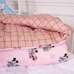 Ковдра MirSon антиалергенна дитяча зима Kids Time 20-0042 Pink Mikey Mouse 110x140 см EcoSilk (2200009663987) - мініатюра 2