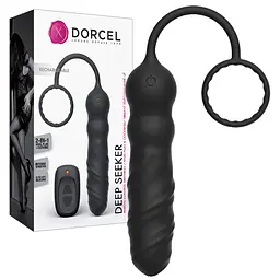 Анальний вібратор Dorcel Deep Seeker 25.8 см чорний - мініатюра 3