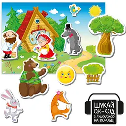 Магнітний театр Vladi Toys Казкові голоси Колобок з аудіоказкою (VT3206-38) - мініатюра 2